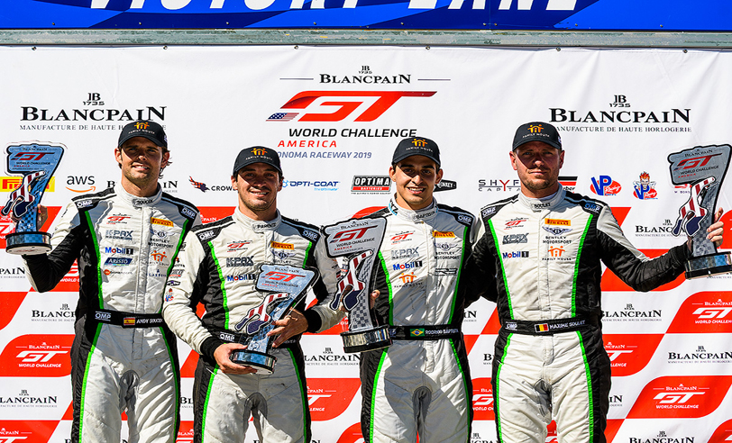 K-PAX Racing Stands on Podium at Sonoma Raceway
