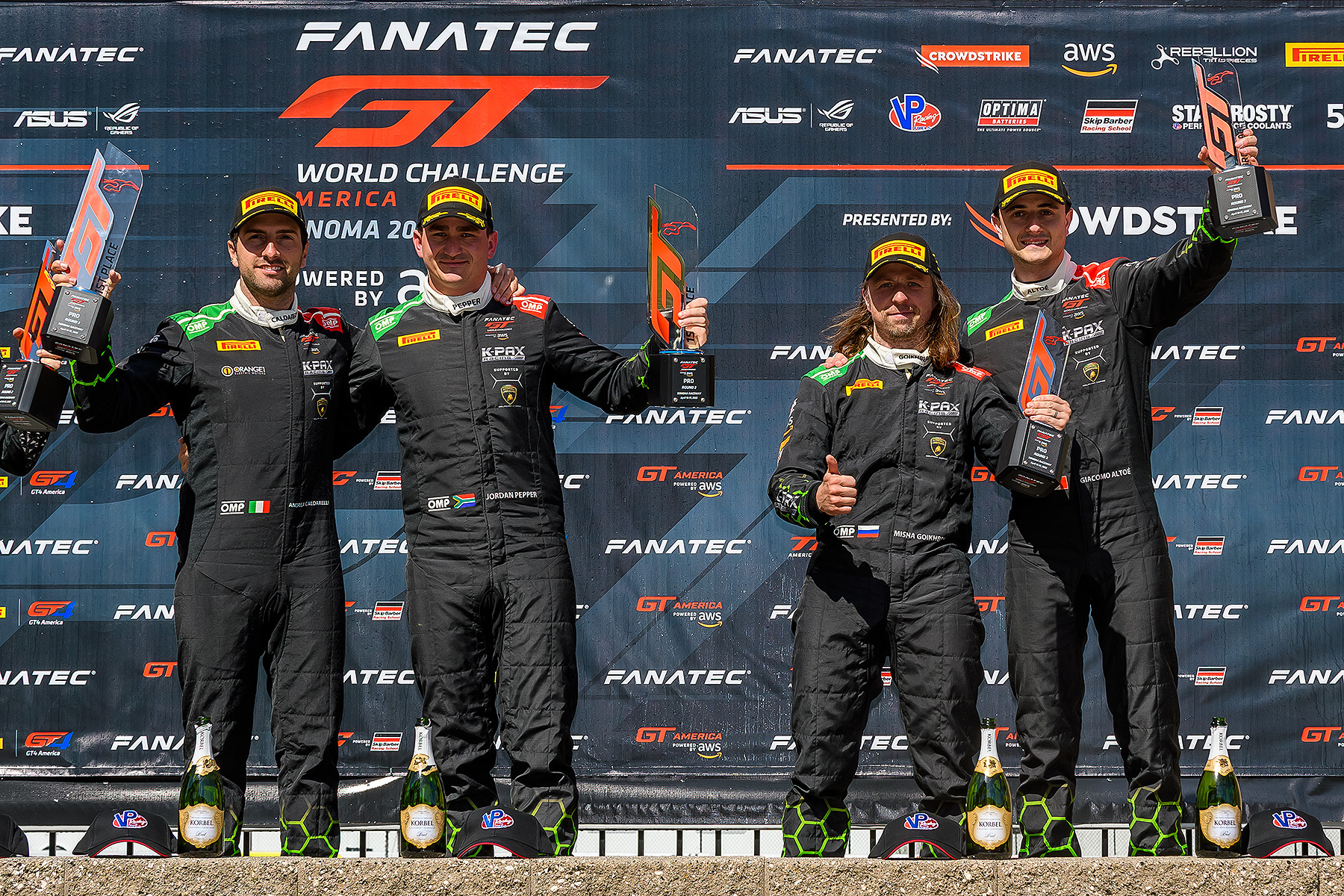 Back-to-Back Sonoma Sweeps for K-PAX Racing